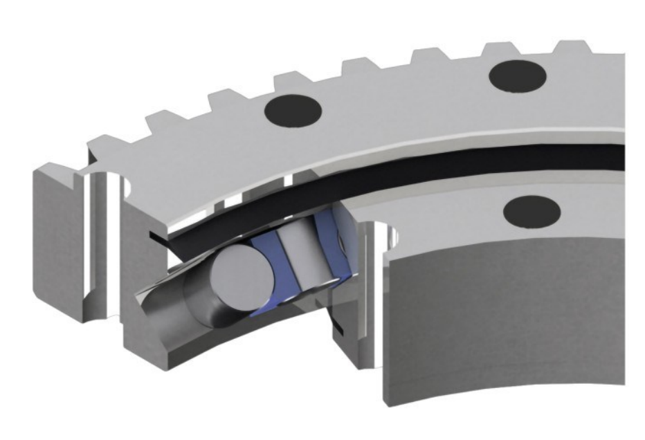 满装滚子型发生滚子端面胶合